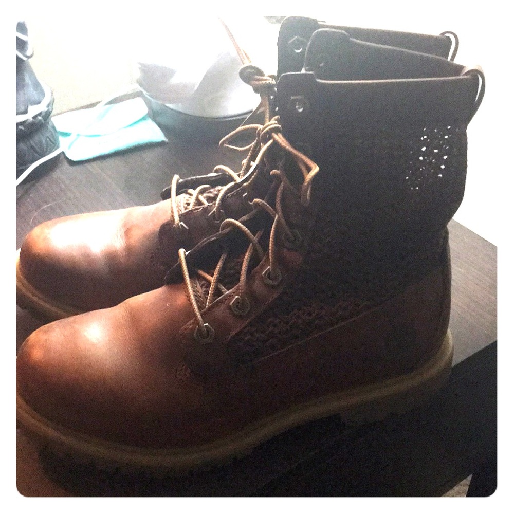 Timberland open weave boot